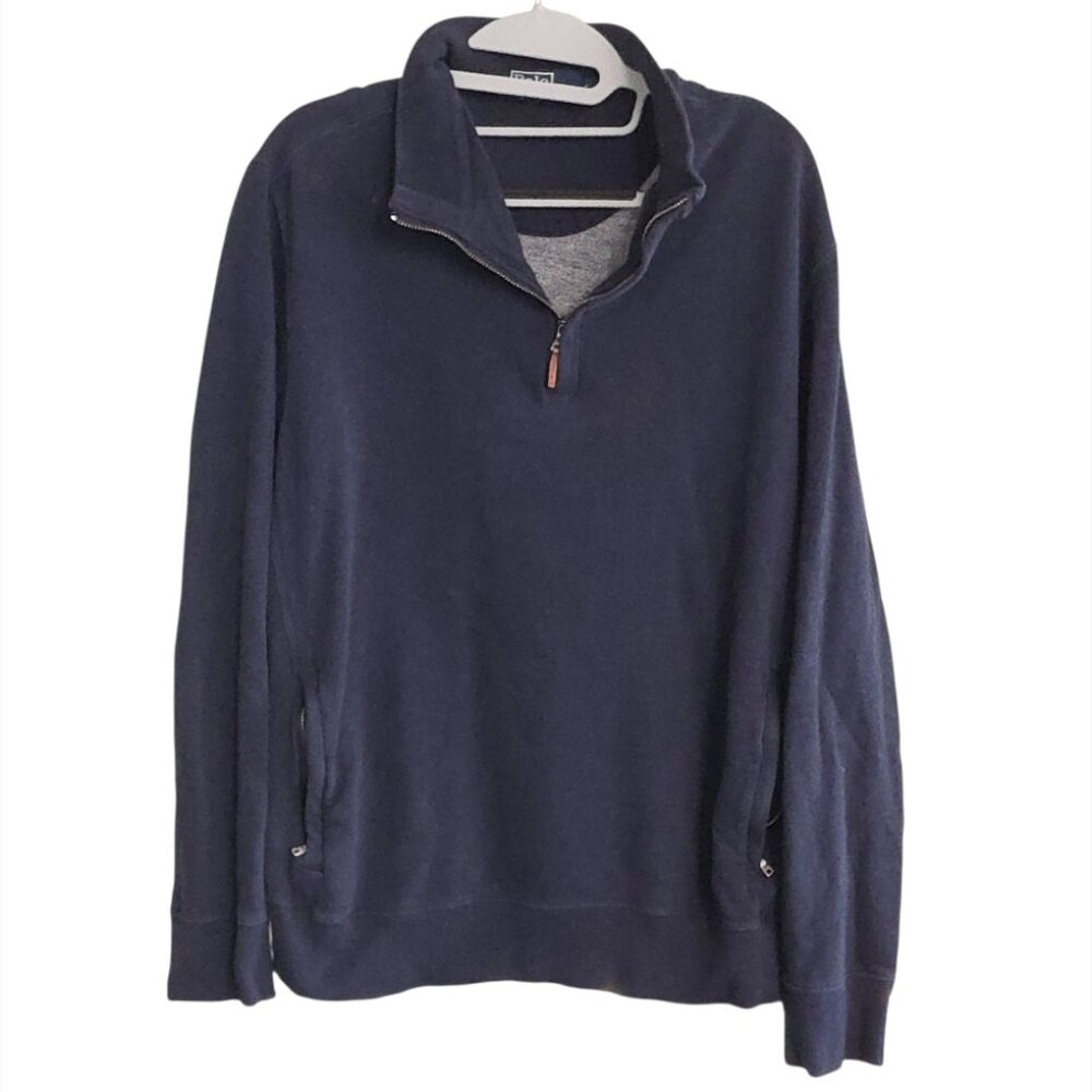 Polo by Ralph Lauren Quarter Zip Pullover Sweatshirt Athleisure Sport Sz L Prep